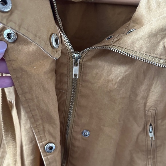 Love Tree Women's Yellow Utility Jacket - Picture 3 of 4